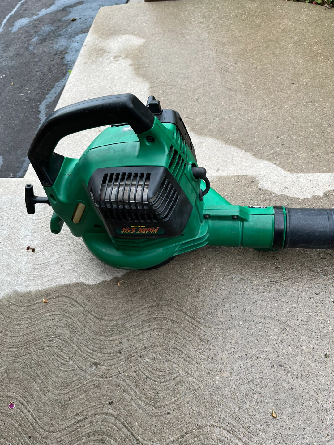 Weedeater leaf blower bv1650 - photo 4