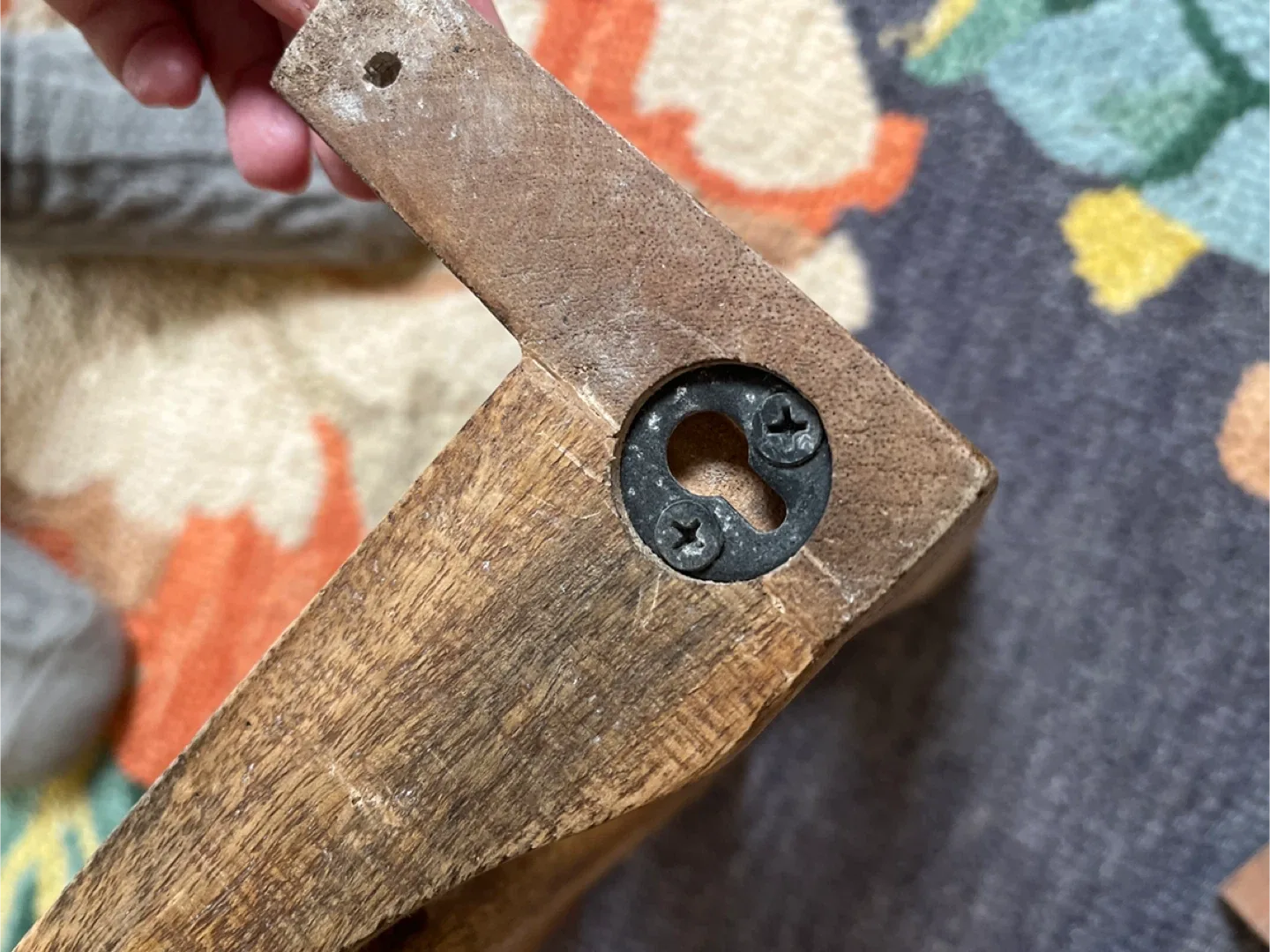 World Market Wooden Wall Mounted Wine Rack image indicator(4)