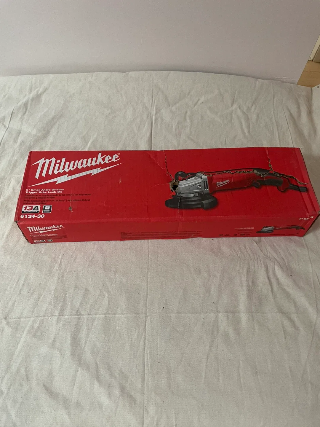 Milwaukee 4.5" Small Angle Grinder - NEW image indicator(2)