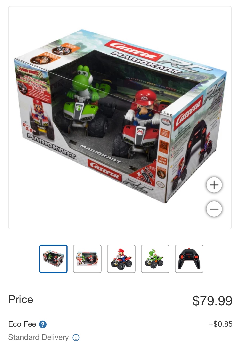 Carrera Mario Kart RC Racer - New in Box! - photo 2
