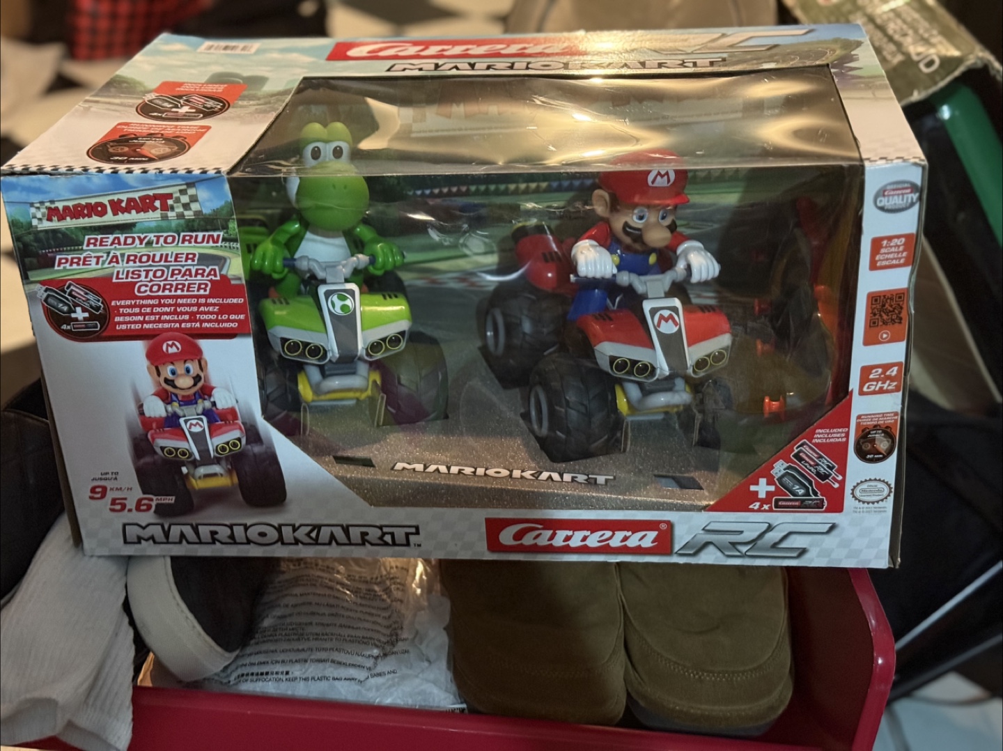 Carrera Mario Kart RC Racer - New in Box!