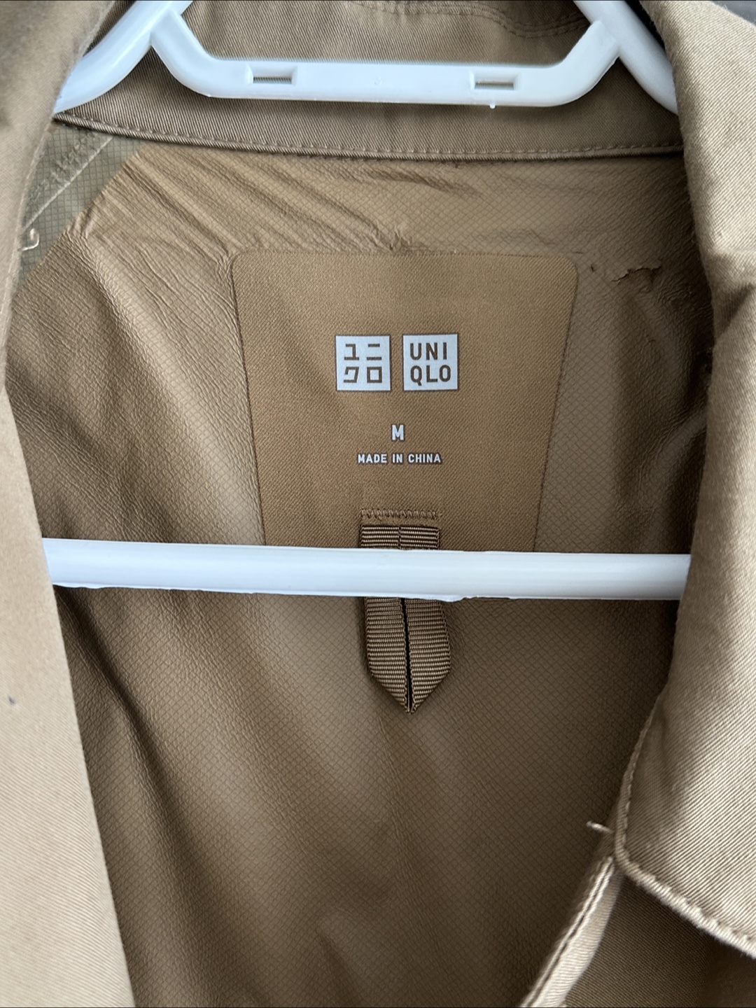 Uniqlo Beige Coat - Size M - photo 2