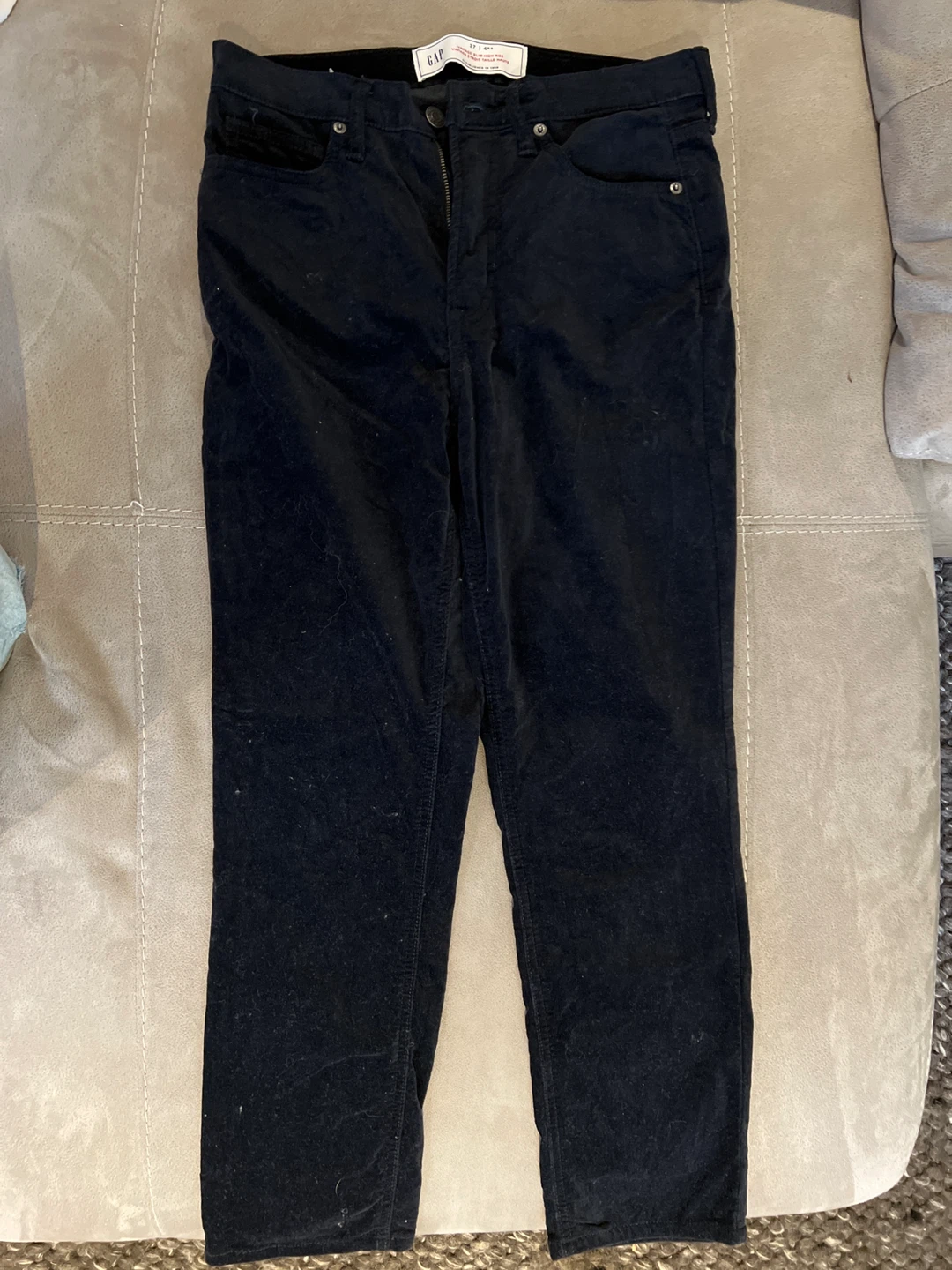 GAP Vintage Slim High Rise Velvet Jeans - Size 27