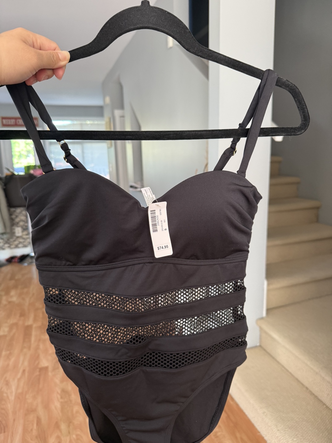 New Black Swimsuit - Size small