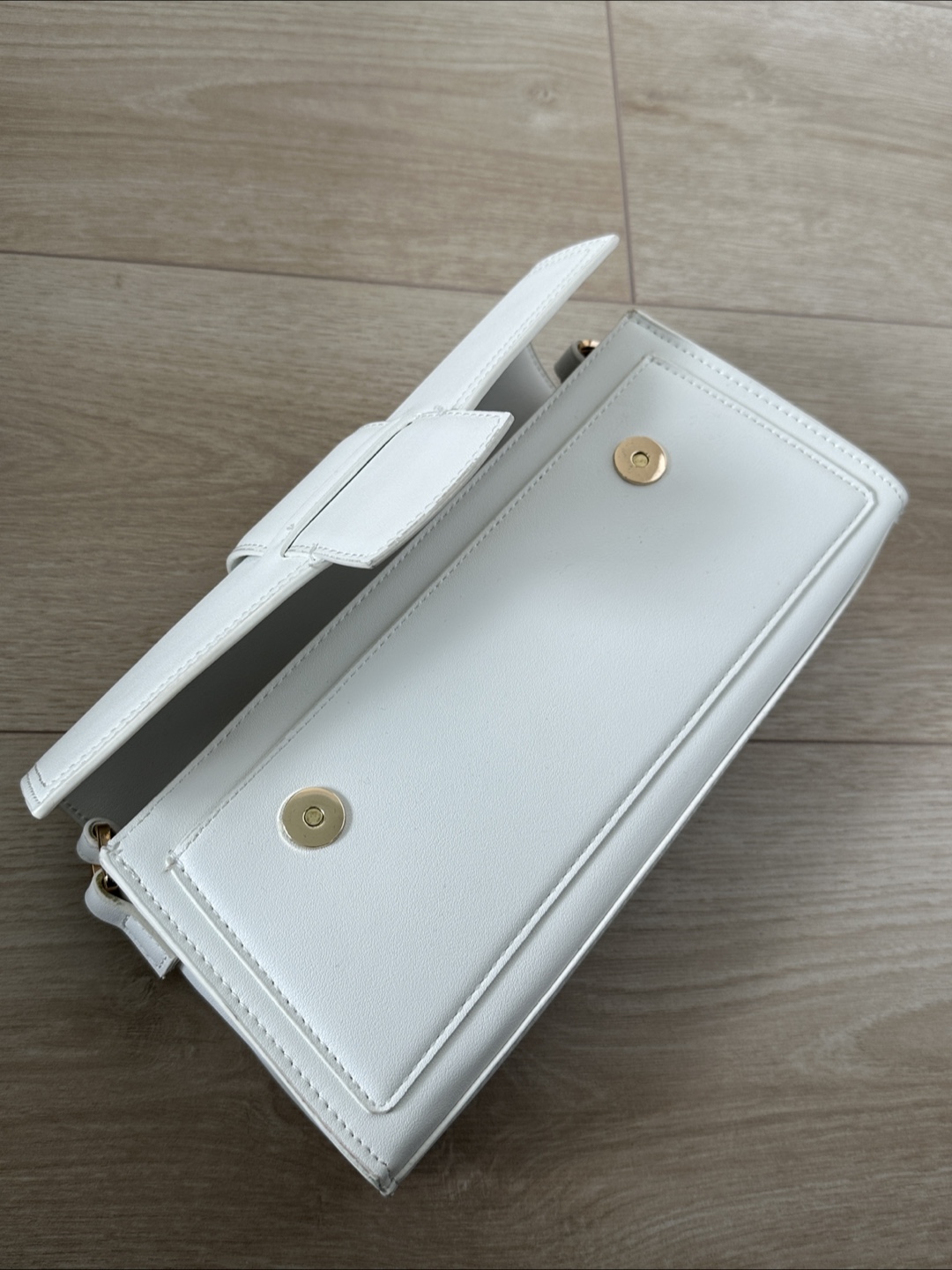 MANGO - White Shoulder Bag