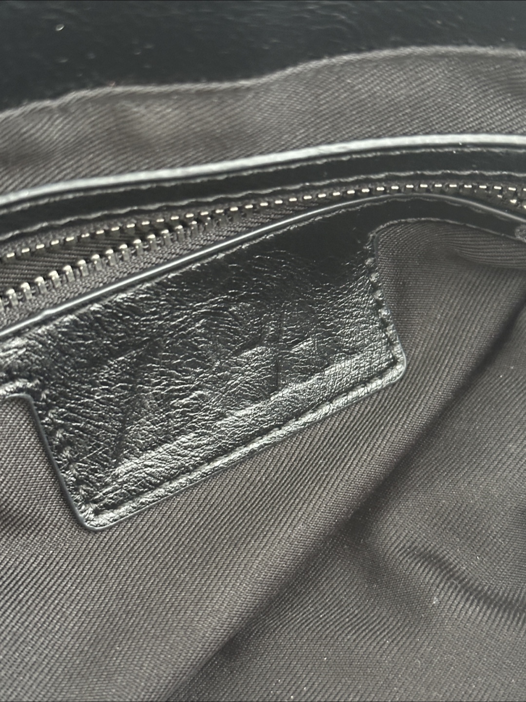 Zara Black Leather Chain Shoulder Bag - photo 2