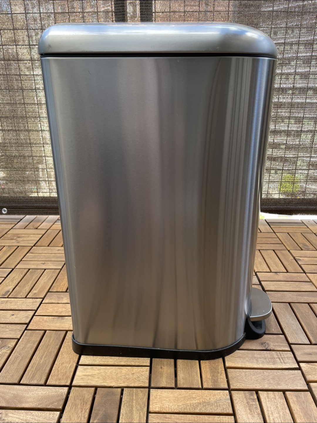 Stainless Steel Step Trash Can 10.5 gallon - photo 2