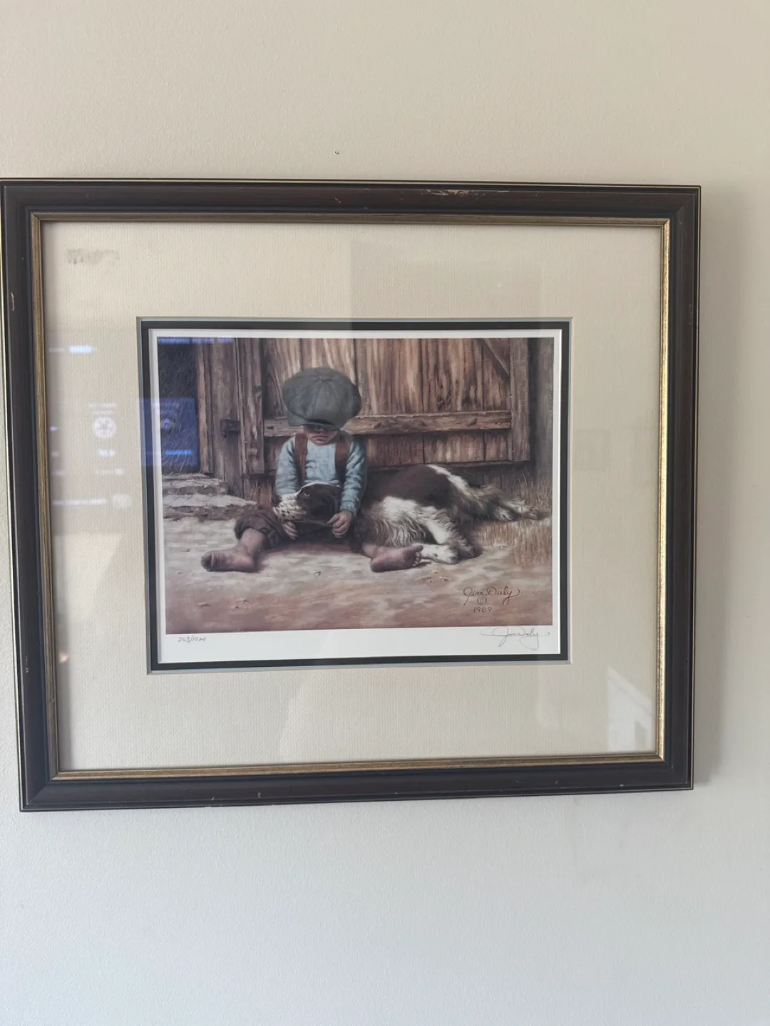 Jim Daly Framed Print