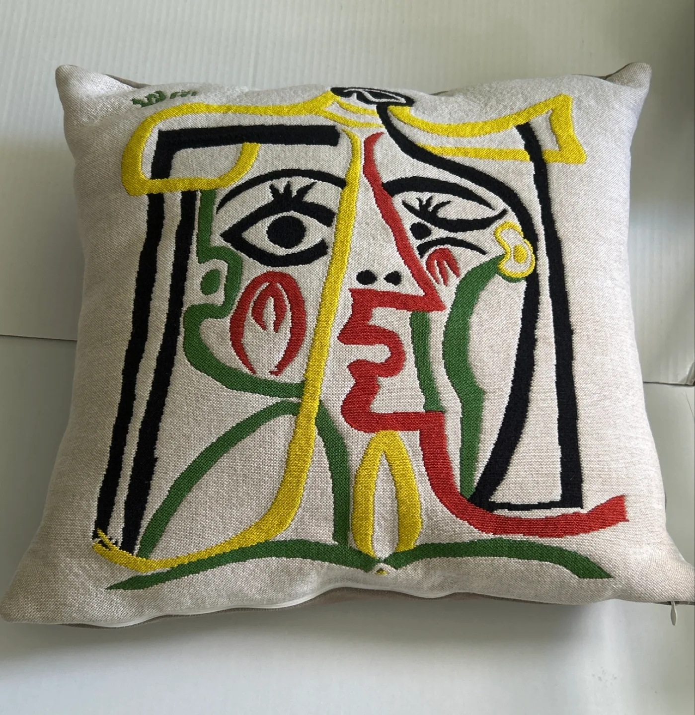 Succession Picasso Embroidered Throw Pillow image indicator(5)
