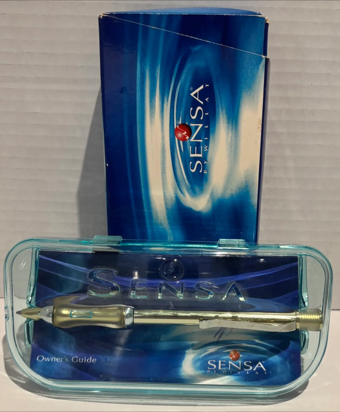 Sensa Zephyr Champagne & Gold Ballpoint Pen image indicator(3)