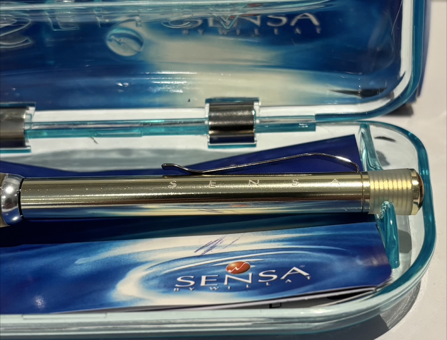 Sensa Zephyr Champagne & Gold Ballpoint Pen - photo 2