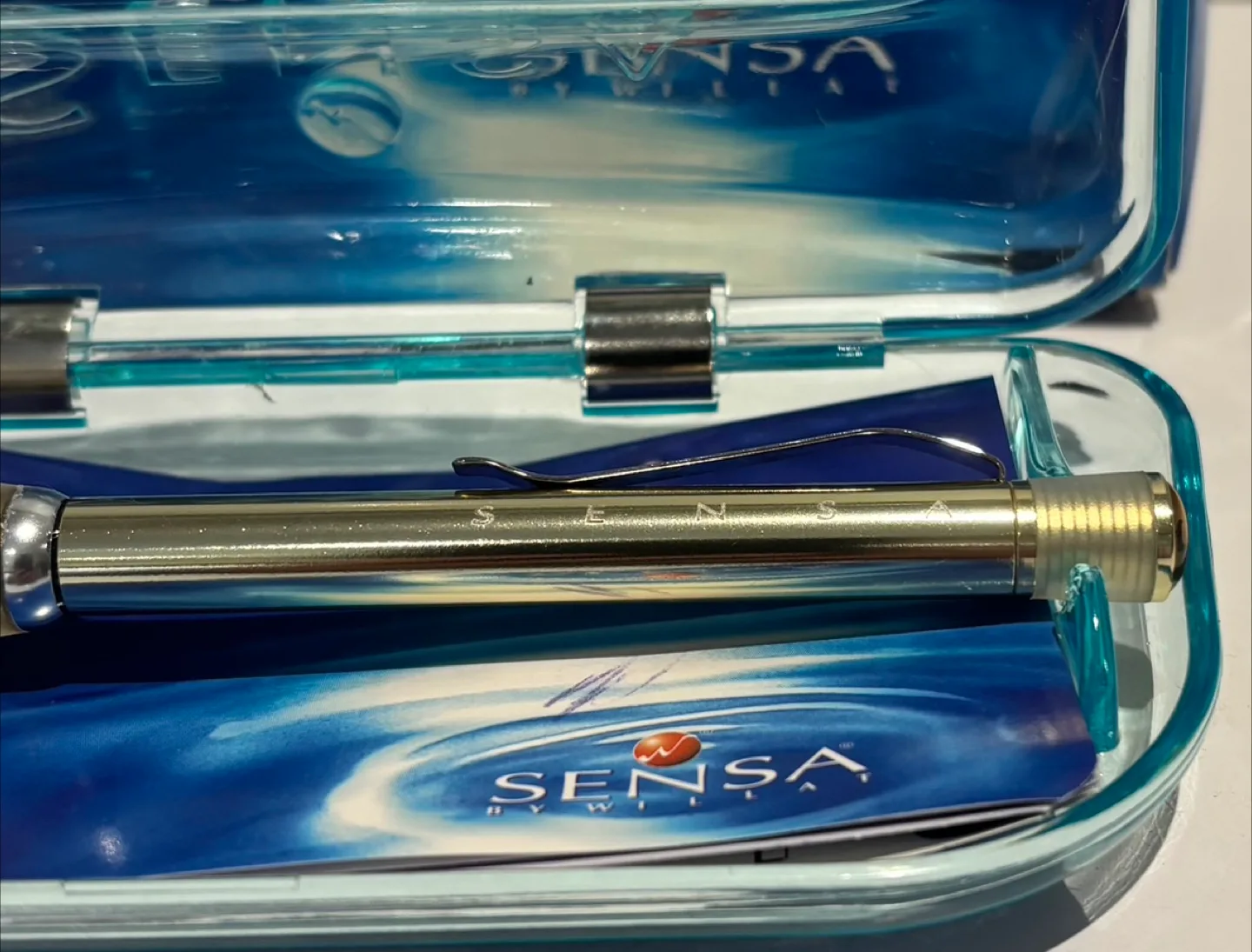 Sensa Zephyr Champagne & Gold Ballpoint Pen image indicator(2)