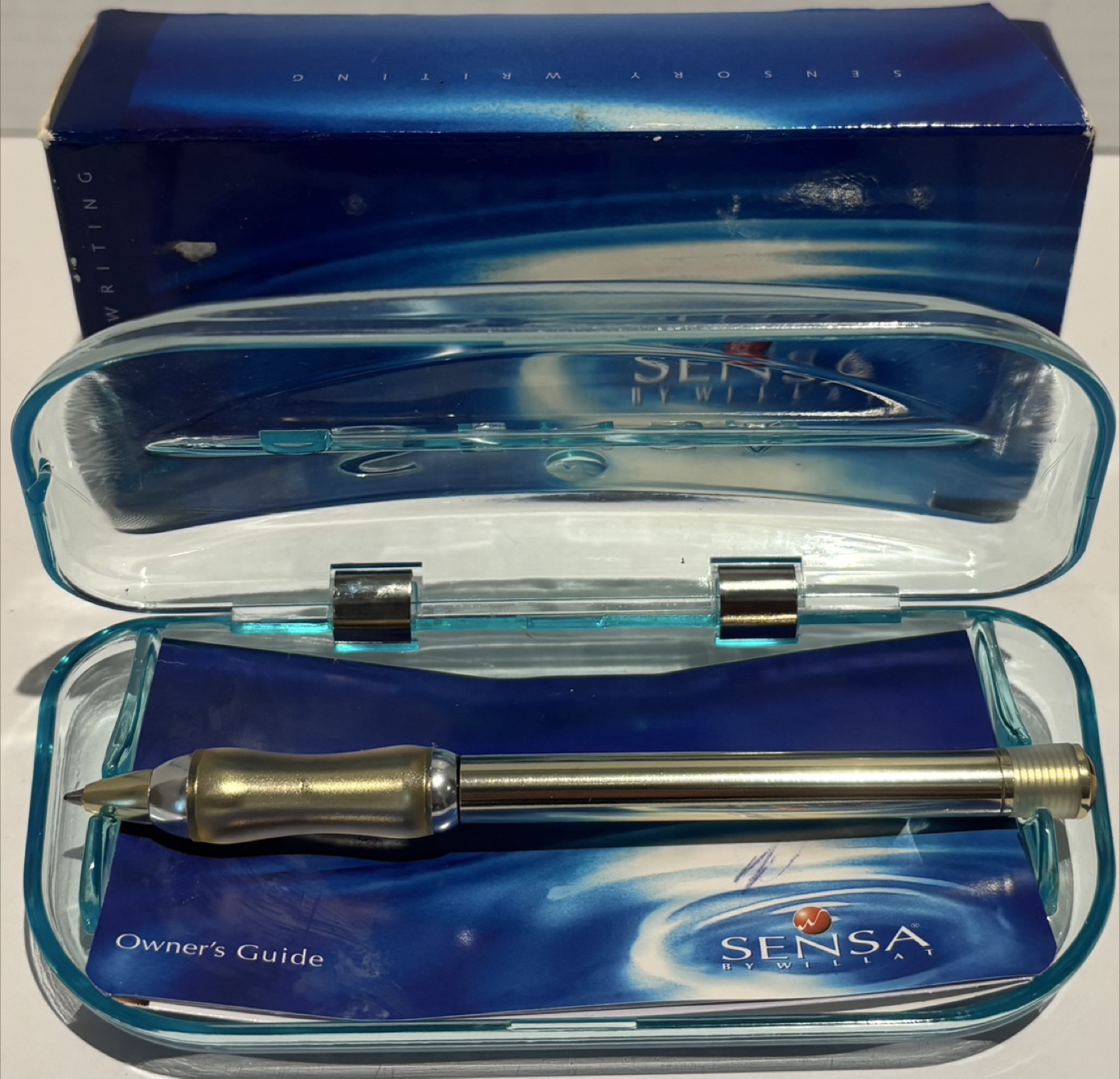 Sensa Zephyr Champagne & Gold Ballpoint Pen