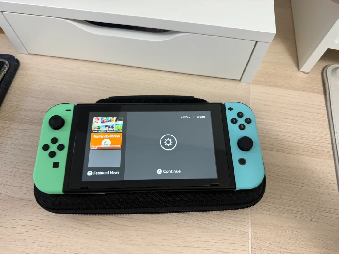 Nintendo Switch Animal Crossing Edition (Gently Used) image indicator(2)
