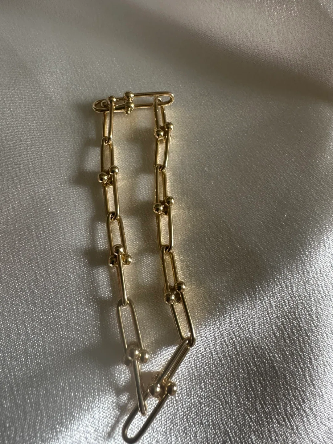 18K Real gold Hardware bracelet thumbnail