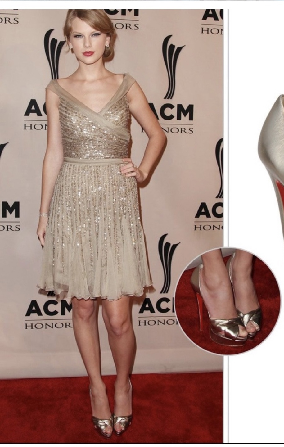 Christian Louboutin Red bottom platform heels size 40 - photo 2