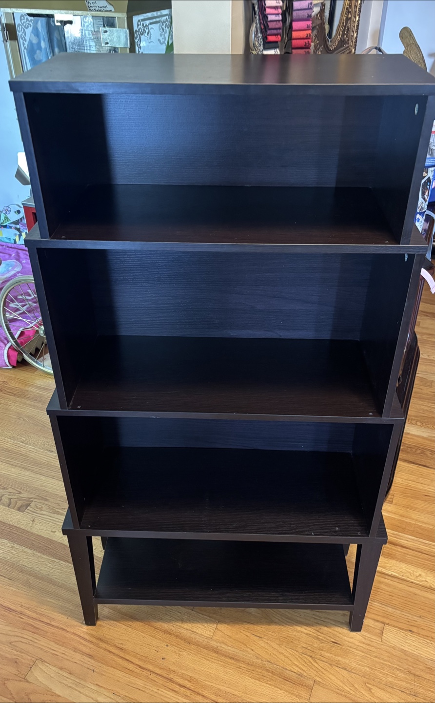 Dark Brown Bookcase - photo 5