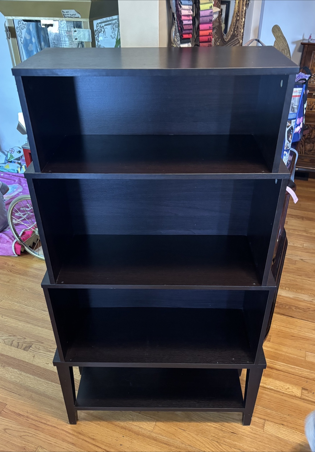 Dark Brown Bookcase - photo 4
