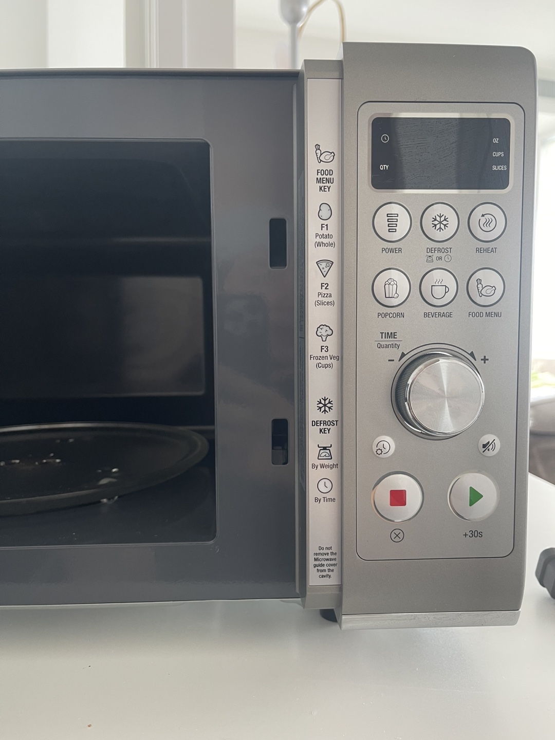 Breville Compact Wave Soft Close Microwave - Silver - photo 3