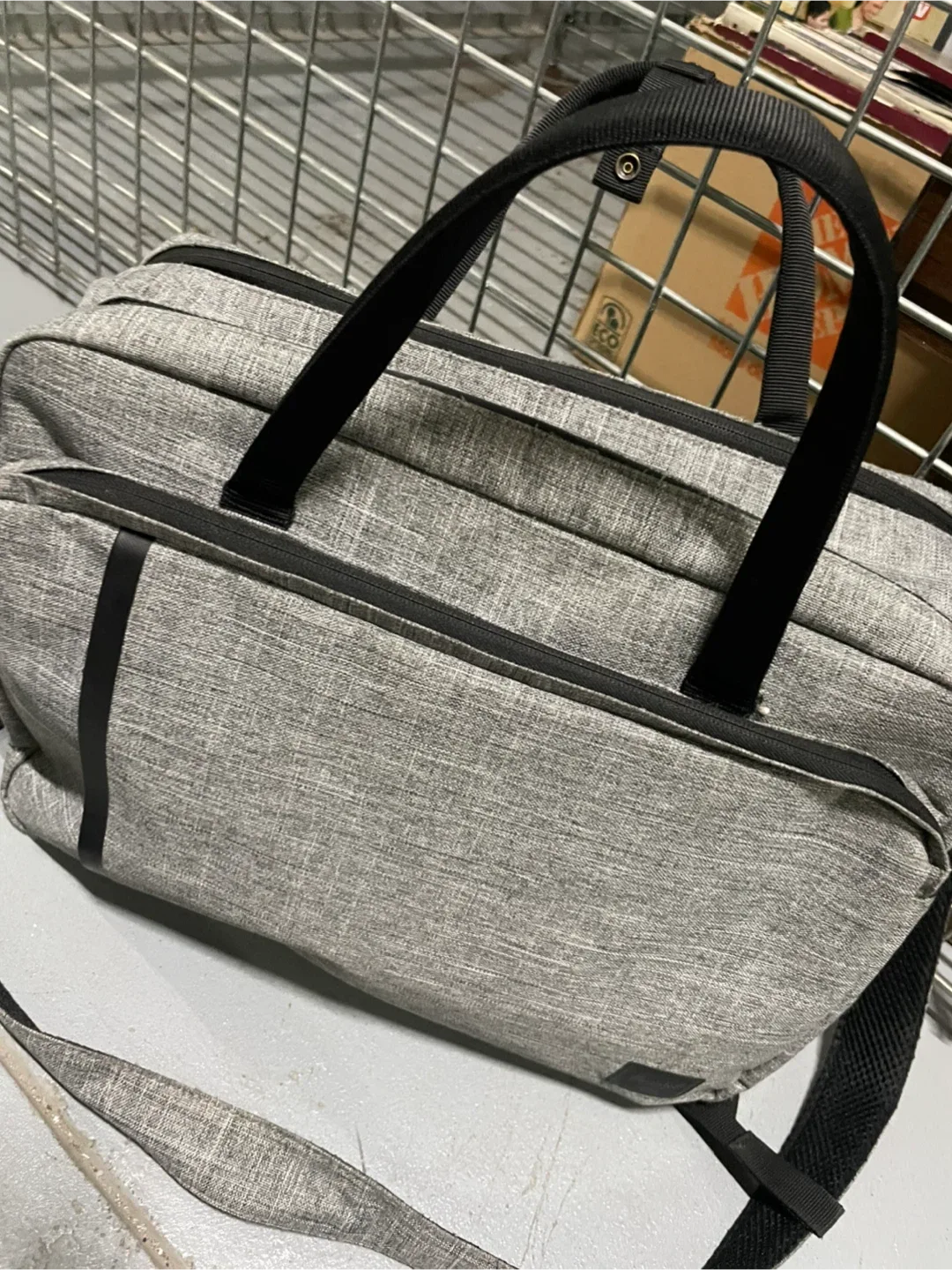 Herschel Grey Carry Bag thumbnail