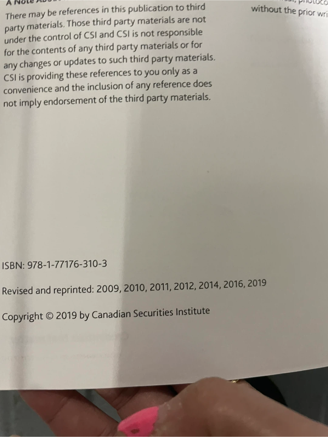 Canadian Securities Institute Investment Funds in Canada - photo 2