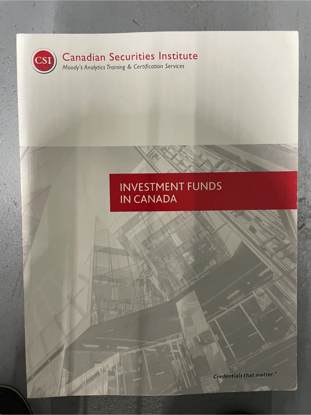 Canadian Securities Institute Investment Funds in Canada