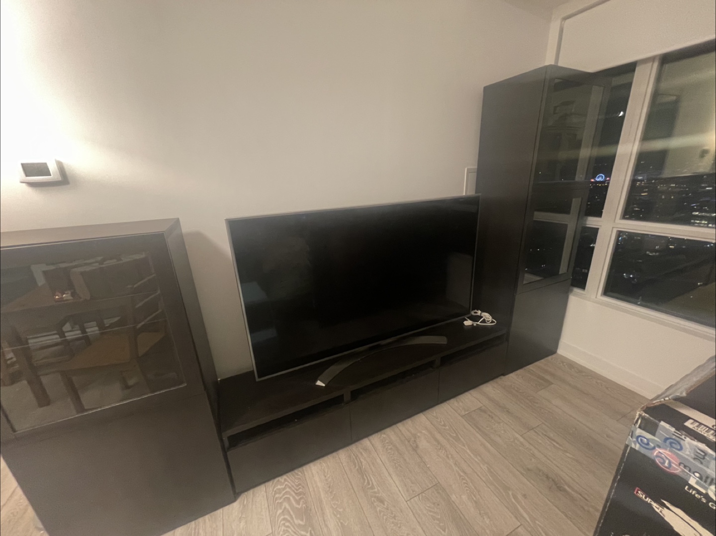 IKEA BESTA TV Unit Combo - Black Brown - photo 2