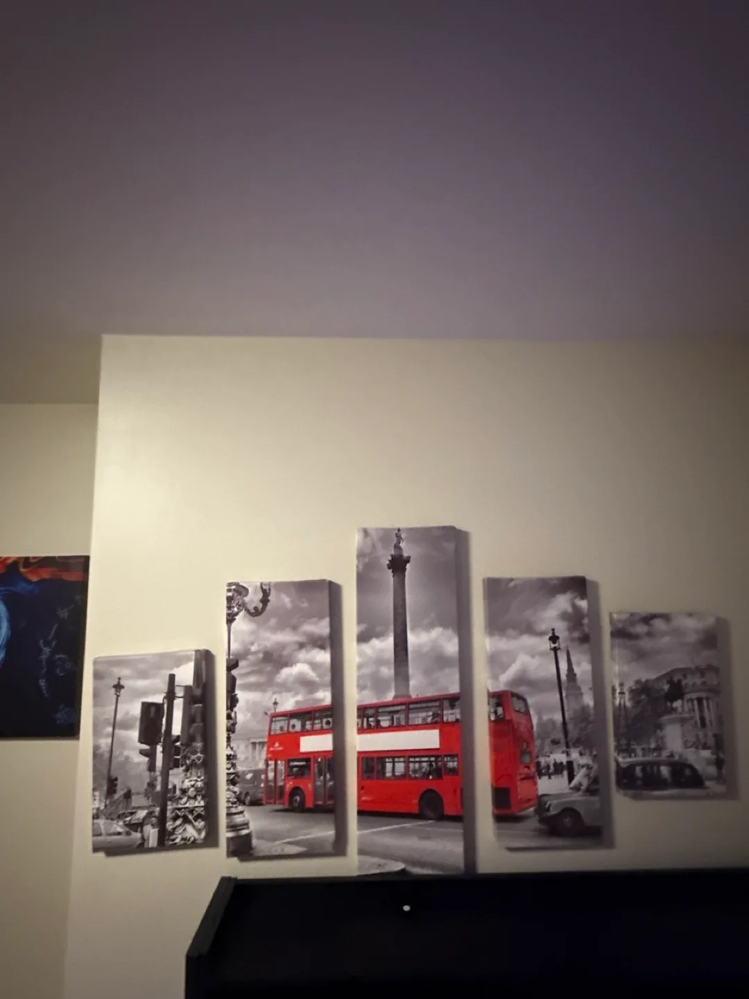 London Bus Canvas Wall Art
