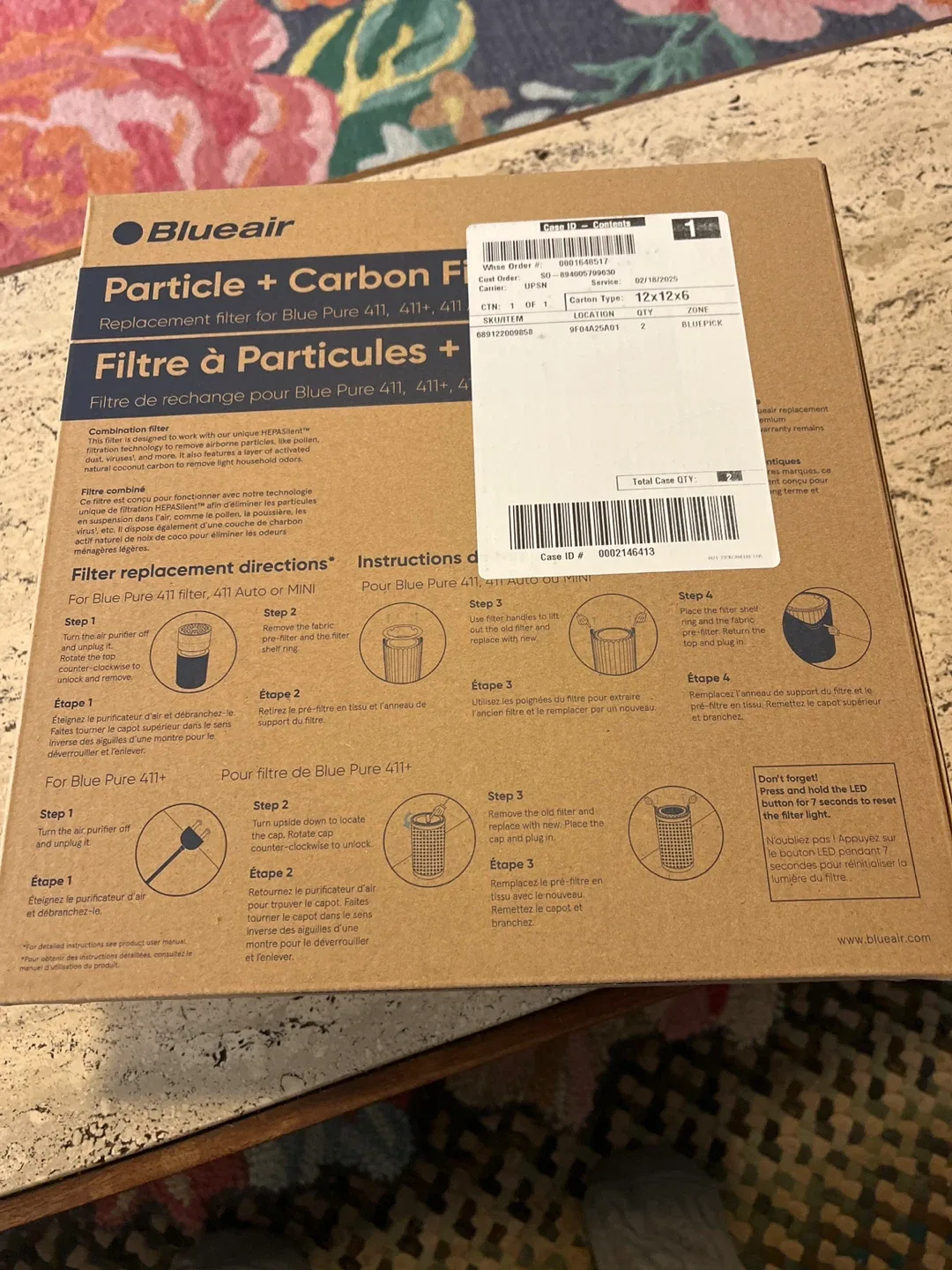 Blueair Particle + Carbon Filter - 411, 411+, Auto & MINI image indicator(3)