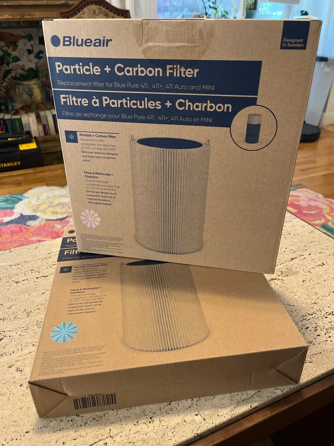 Blueair Particle + Carbon Filter - 411, 411+, Auto & MINI image indicator(2)