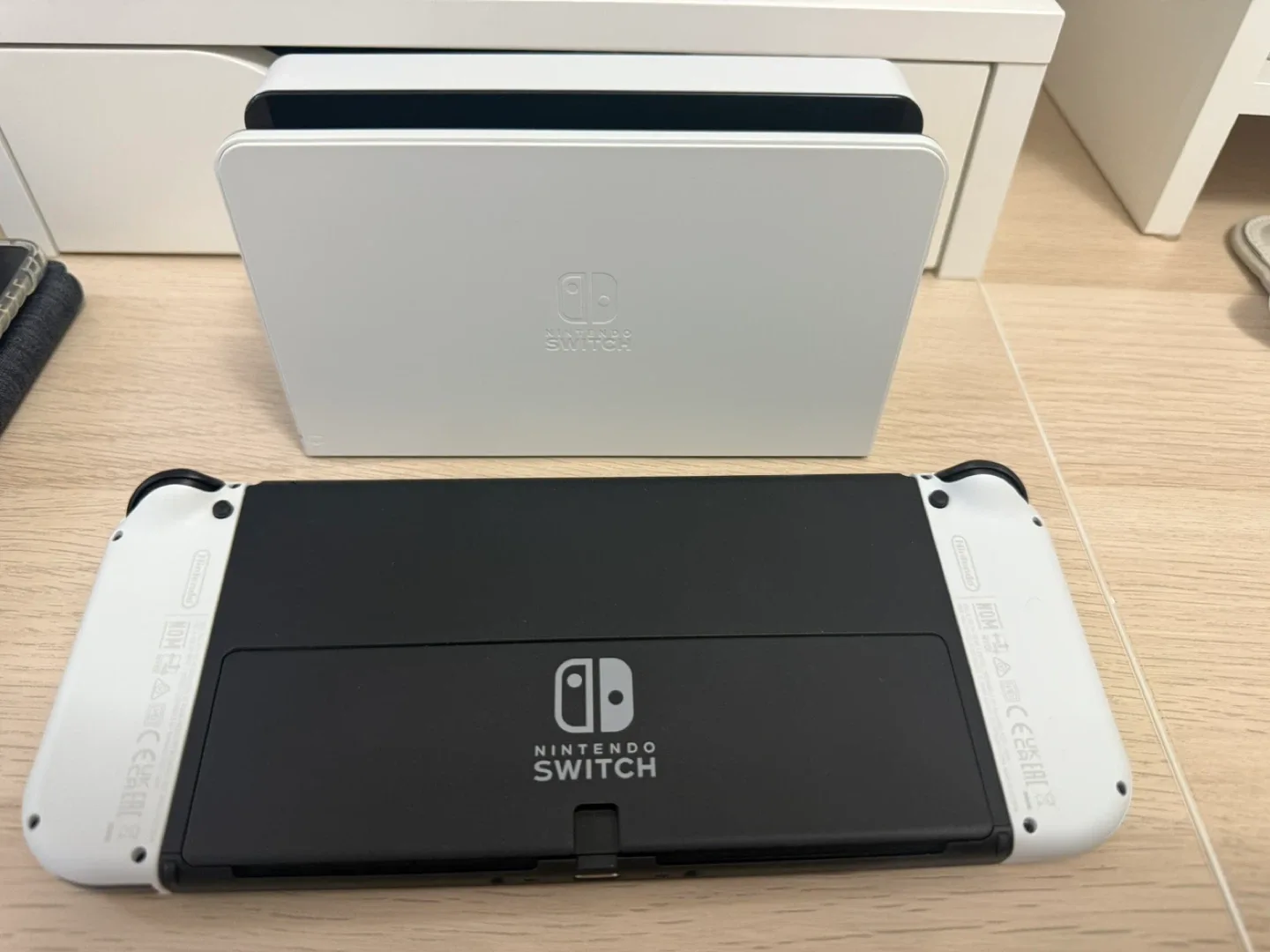 Nintendo Switch OLED (Gently Used) + Custom Joy-Cons image indicator(4)