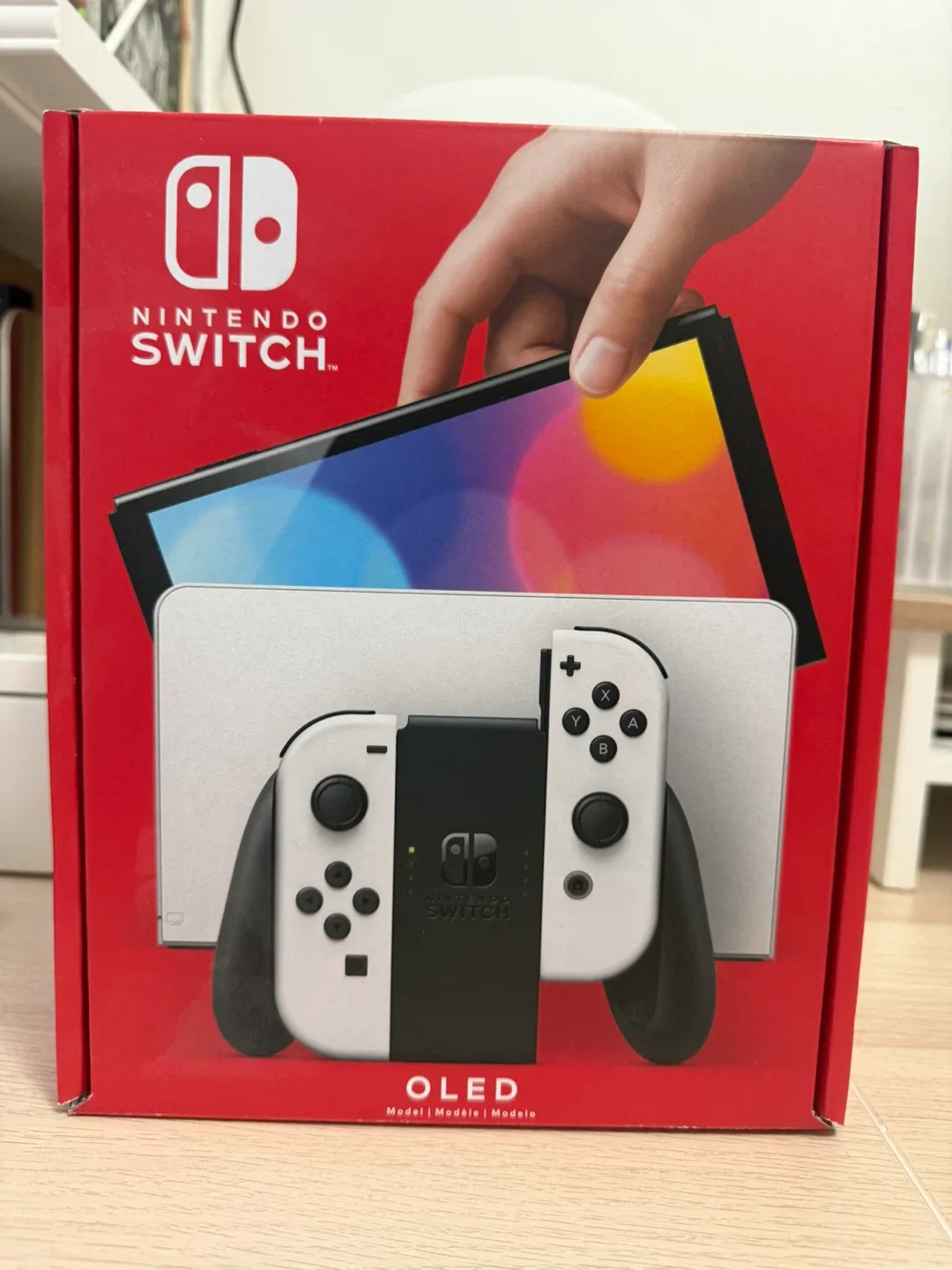 Nintendo Switch OLED (Gently Used) + Custom Joy-Cons image indicator(2)
