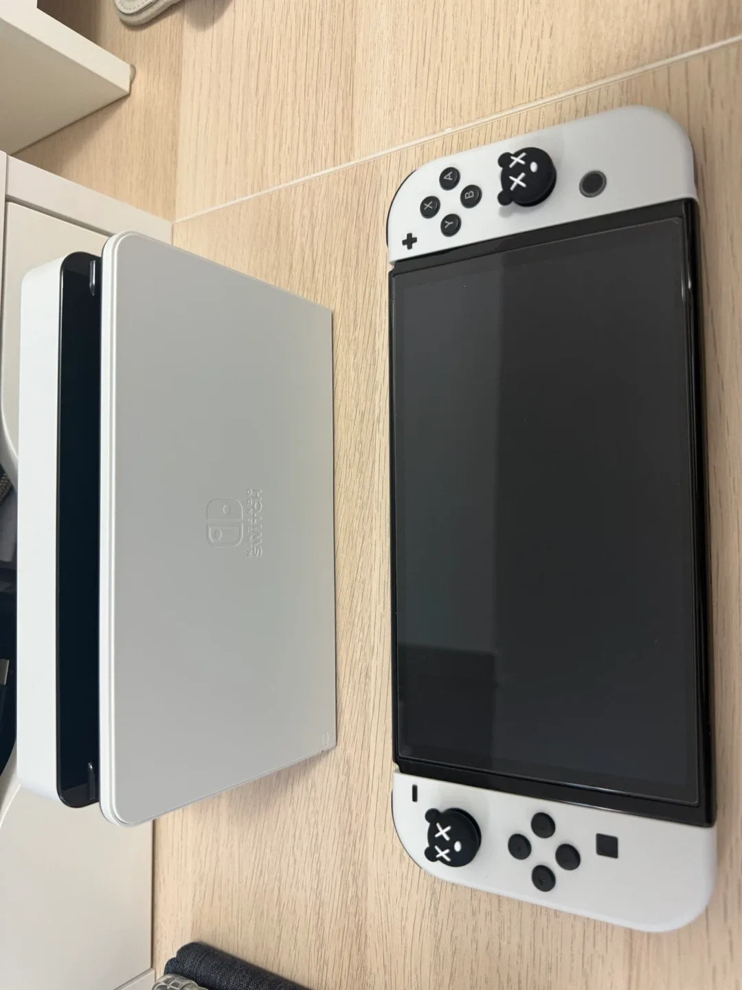 Nintendo Switch OLED (Gently Used) + Custom Joy-Cons image indicator(3)