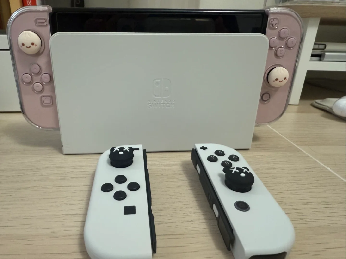 Nintendo Switch OLED (Gently Used) + Custom Joy-Cons image indicator(6)