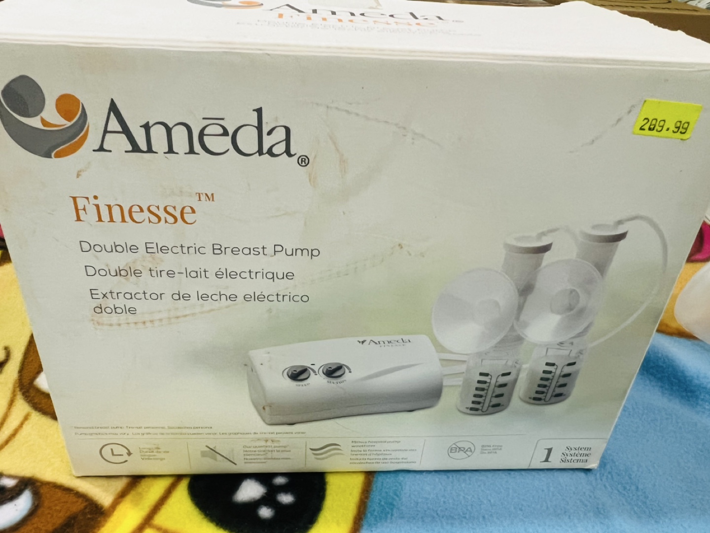 Ameda Finesse Double Electric Breast Pump
