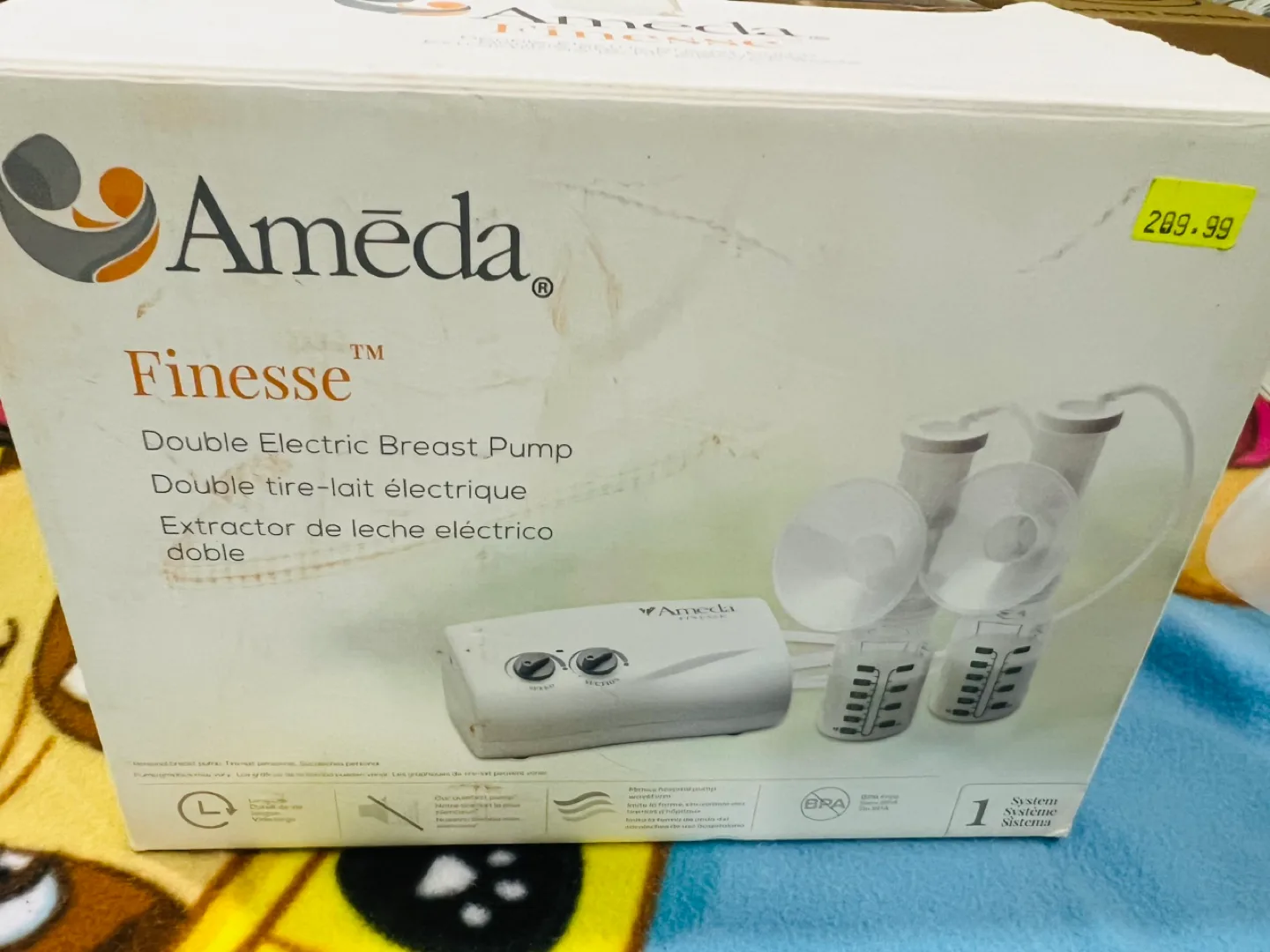 Ameda Finesse Double Electric Breast Pump thumbnail