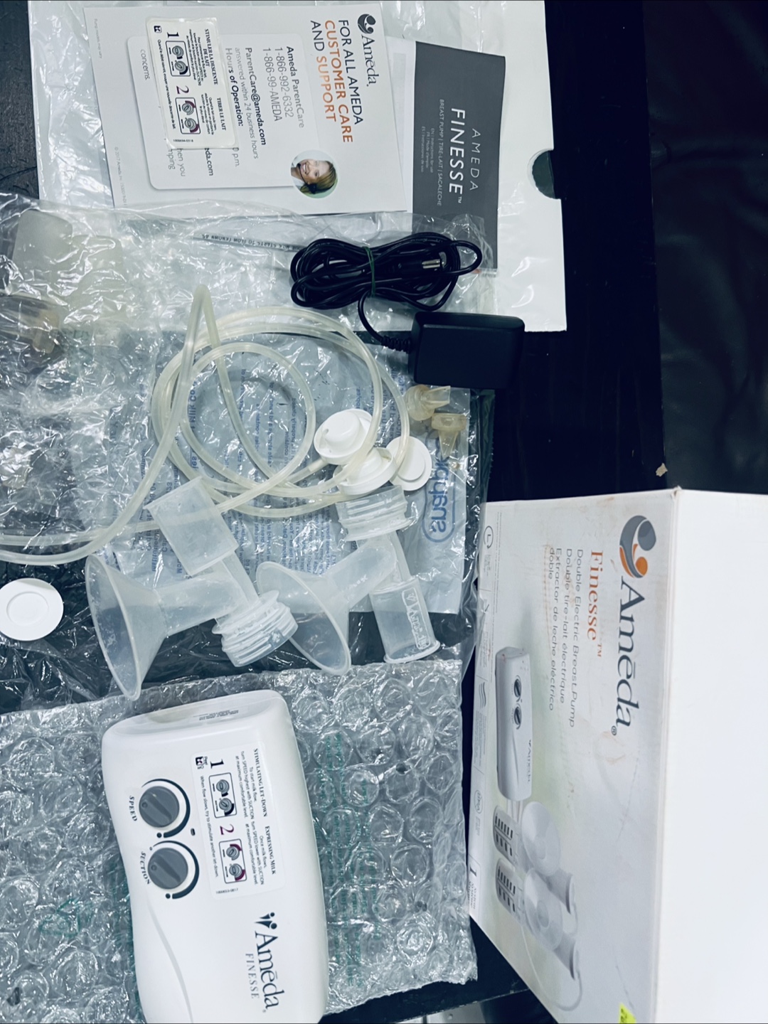 Ameda Finesse Double Electric Breast Pump - photo 4