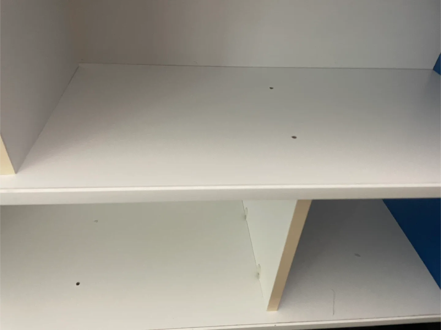 Double sided Kids' Blue & White Rolling Shelf image indicator(4)