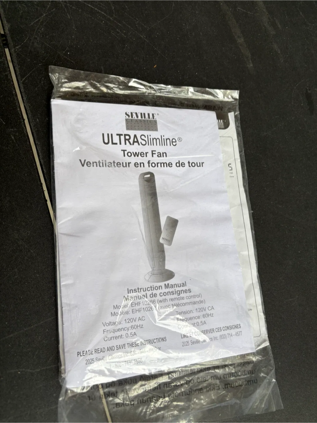 Seville Classics UltraSlimline Tower Fan with Remote image indicator(5)