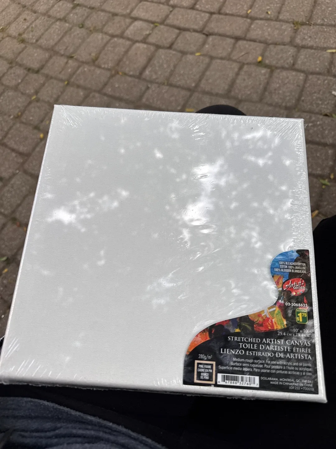 New Artist's Series Stretched Canvas 10x10 thumbnail