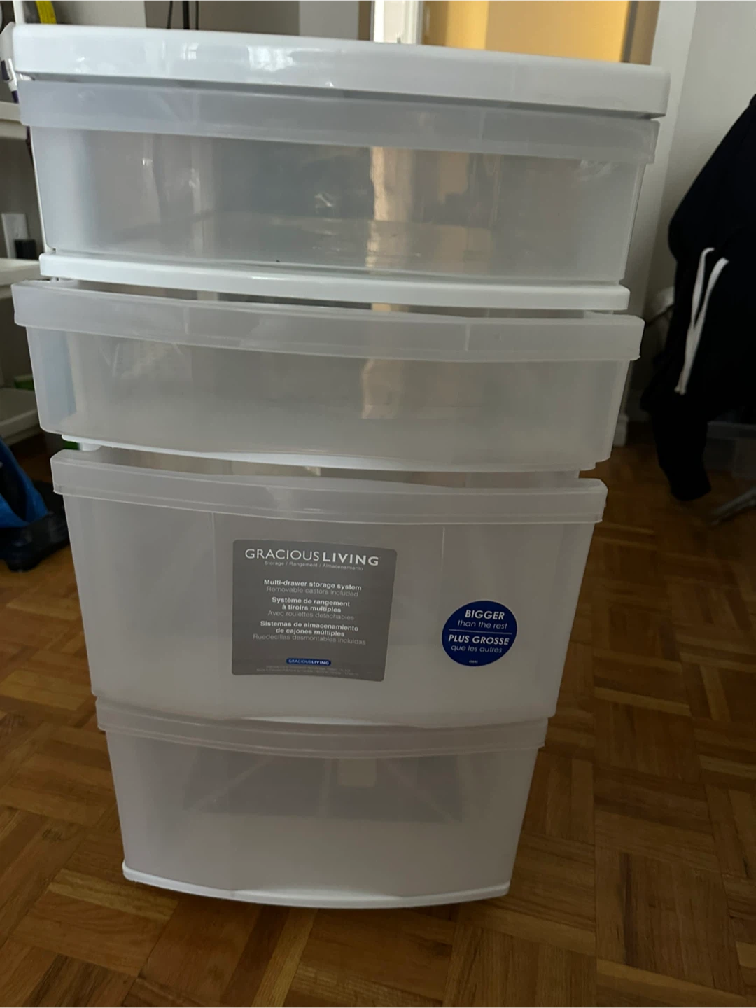 Gracious Living 4-Drawer Storage System - photo 2