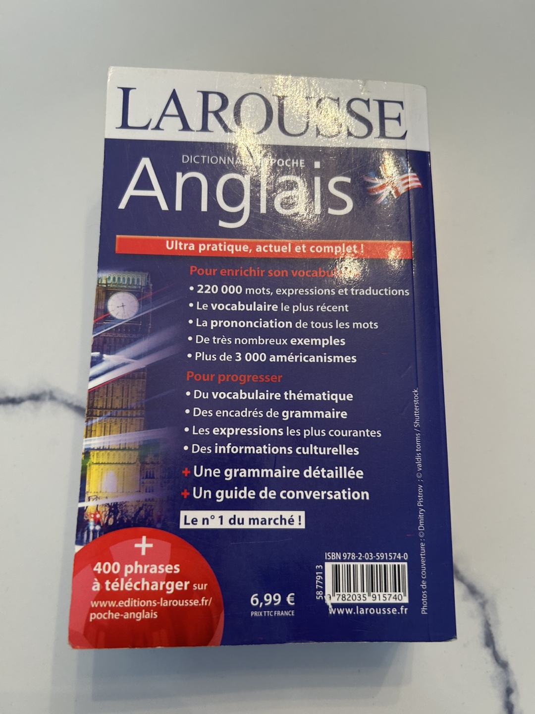 Larousse Dictionnaire Anglais (Dictionary) - photo 3