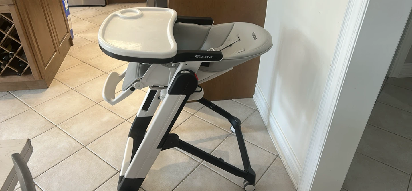 Peg Perego Siesta High Chair - Grey - photo 5