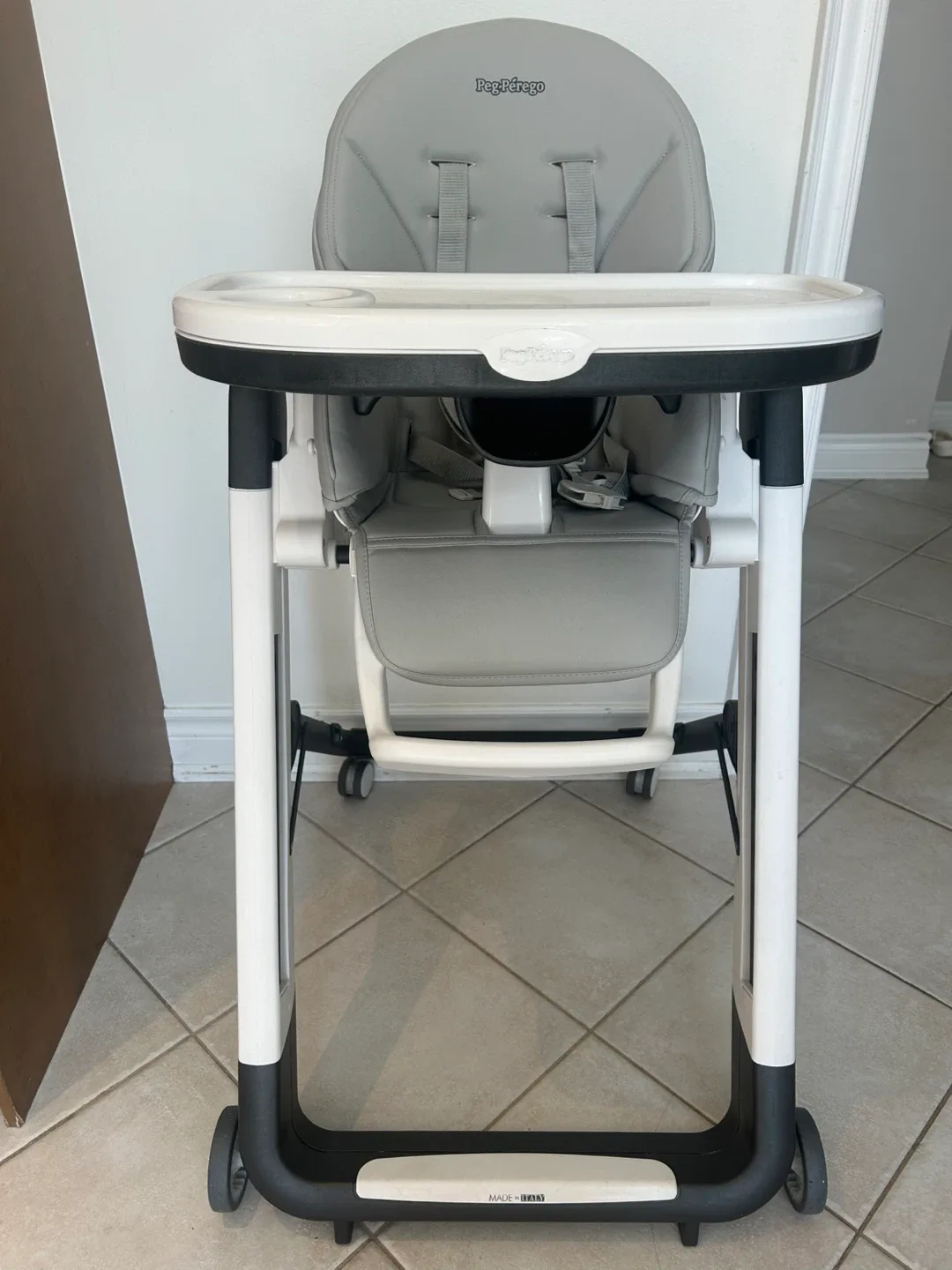 Peg Perego Siesta High Chair - Grey thumbnail