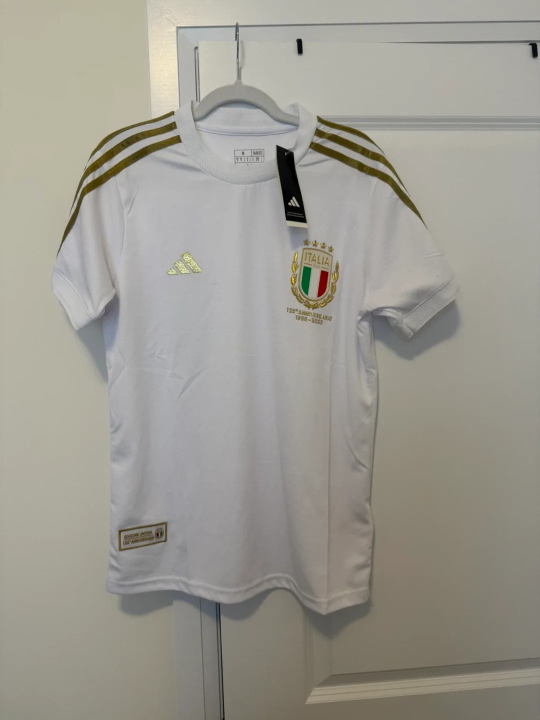 BNWT Italy 125th Anniversary Special Edition Jersey Size S thumbnail
