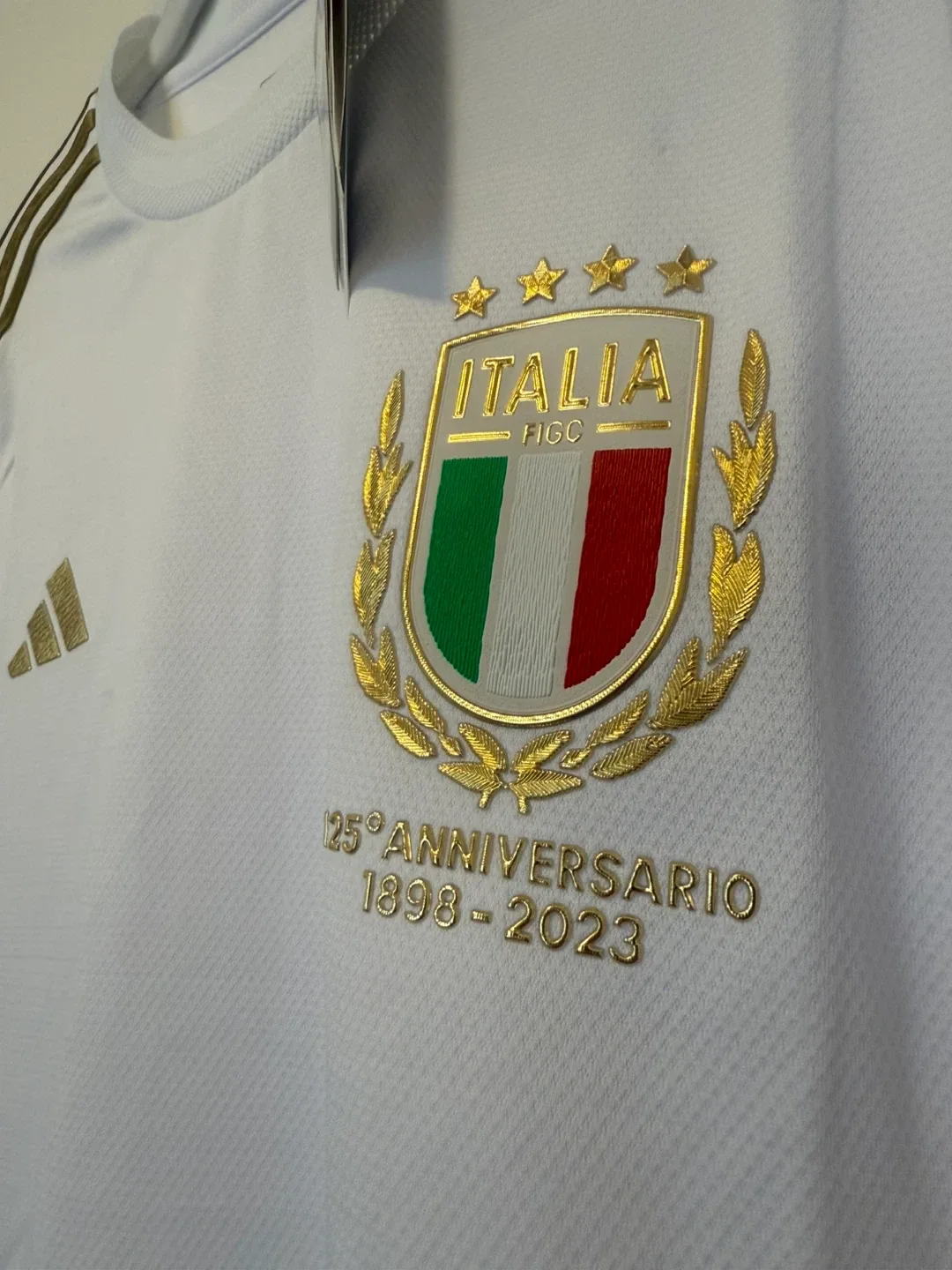 BNWT Italy 125th Anniversary Special Edition Jersey Size S image indicator(4)
