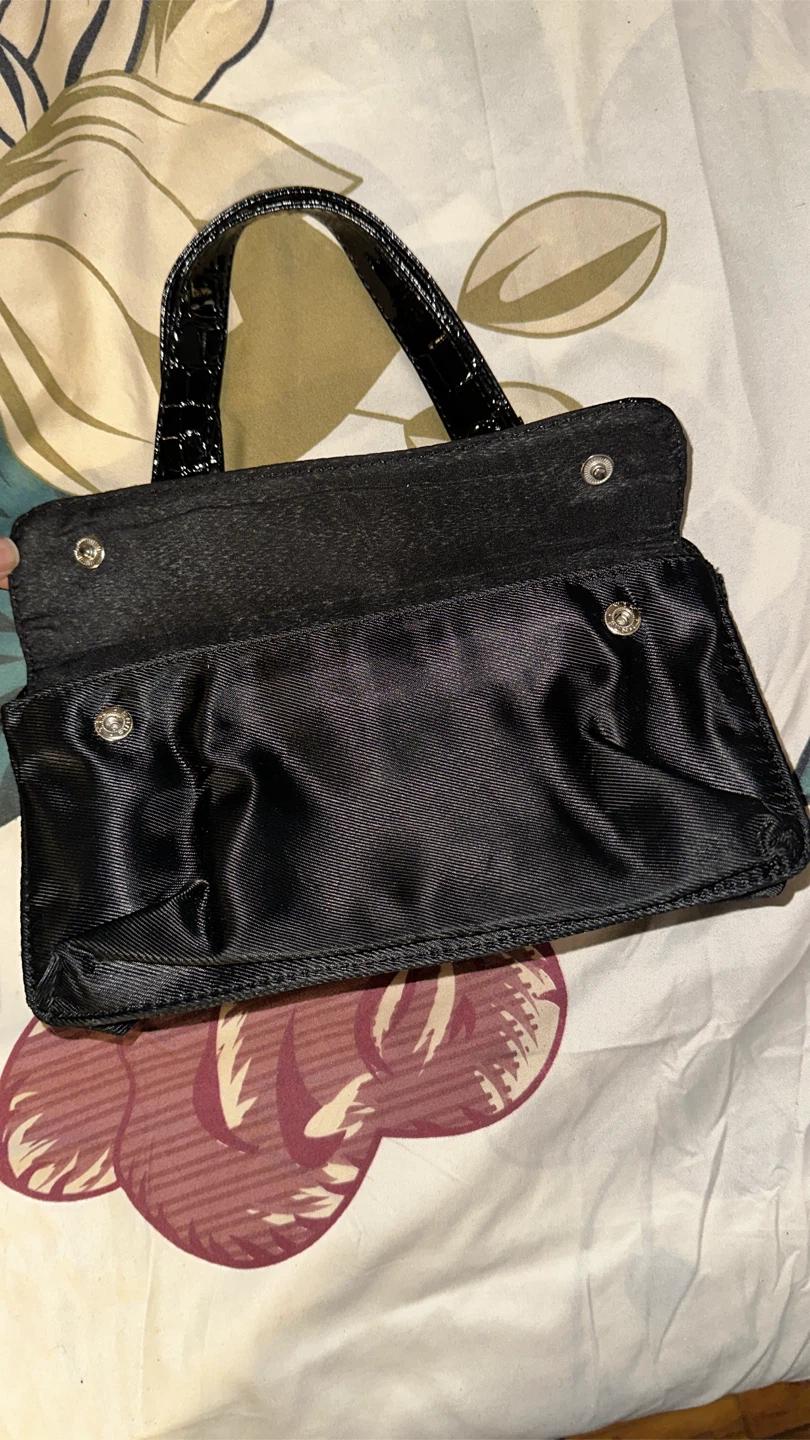 Country Chic 4pc Curate Style Black Handbag - photo 4
