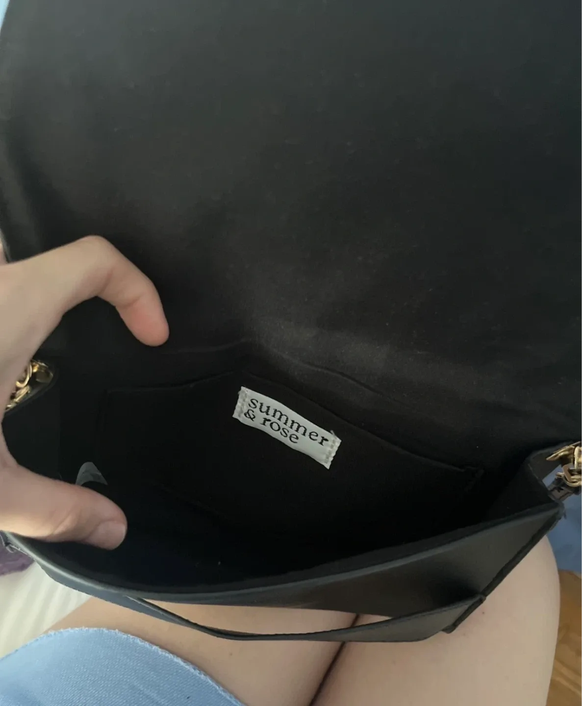 Summer & Rose Black Crossbody Bag image indicator(4)
