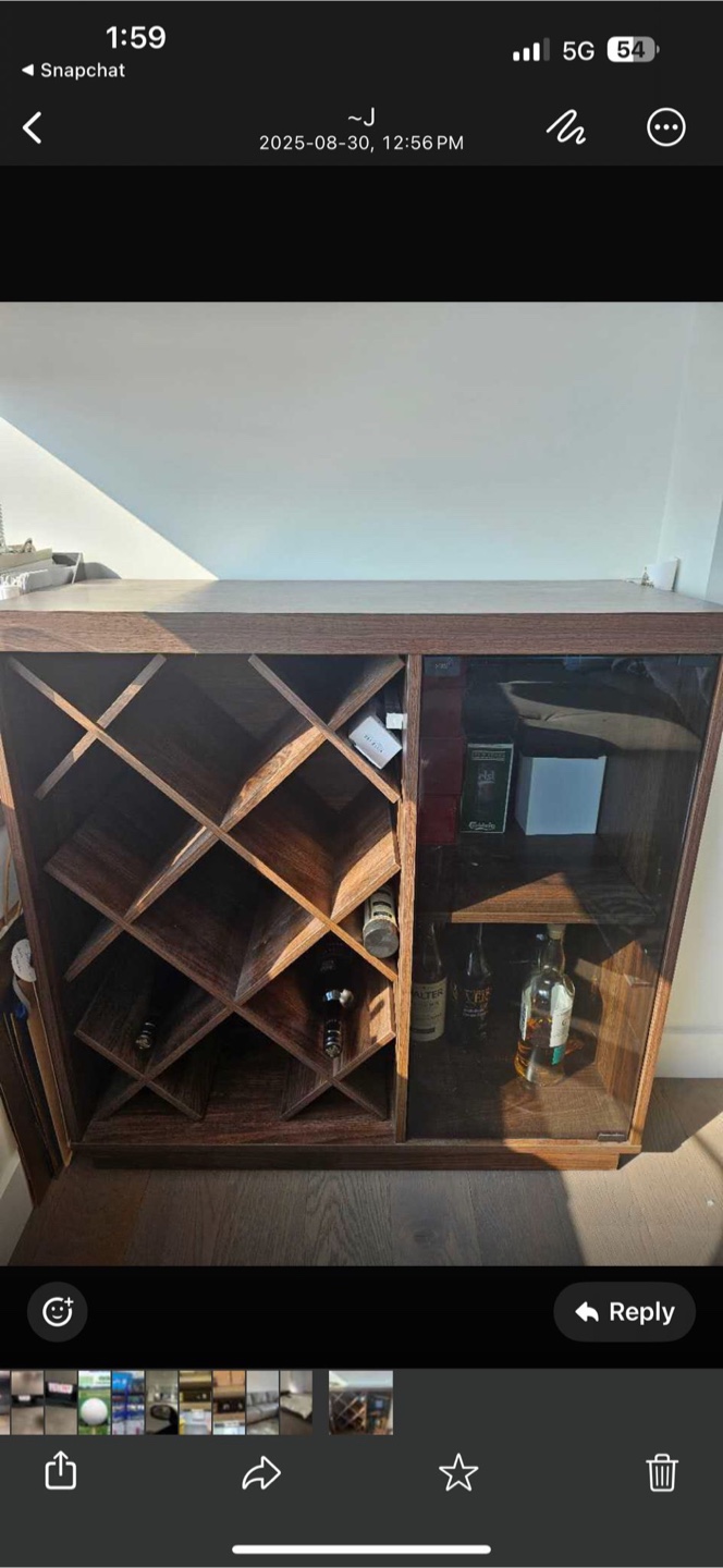 Bar Cabinet ($200) - photo 3