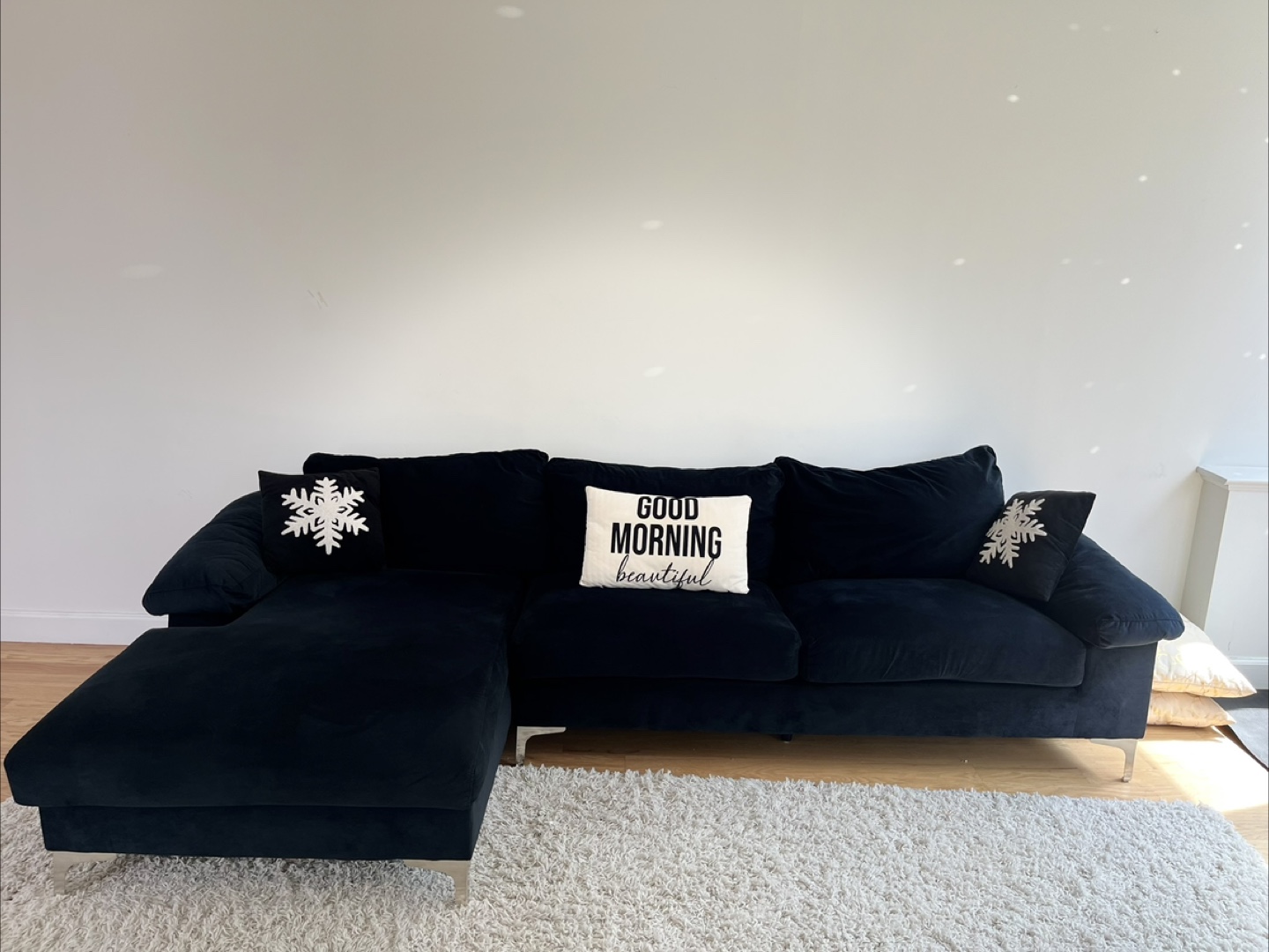 Black Sectional Sofa - photo 3